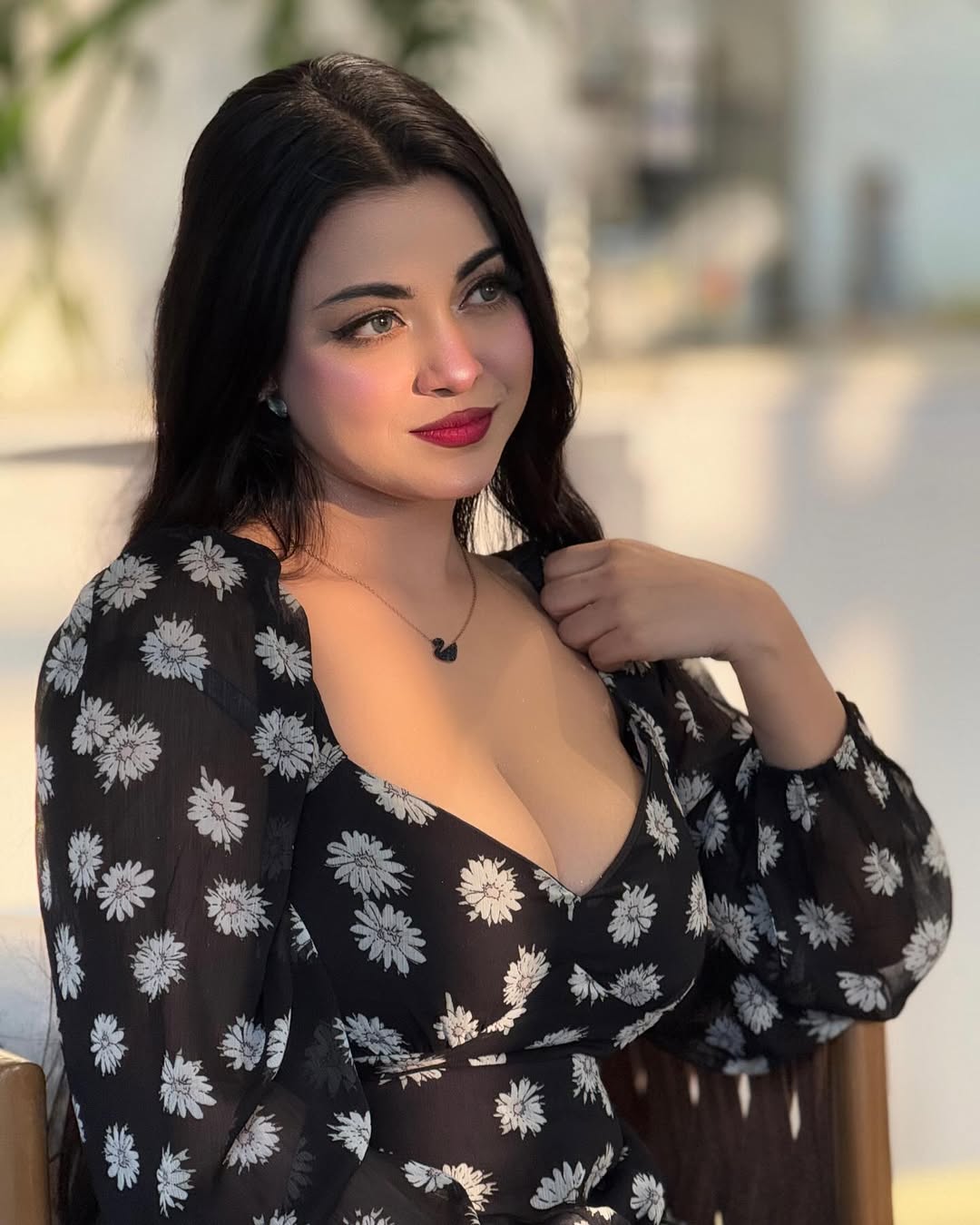 Women's Black Polka Dot Crop Top - White Dots Print - Image 14