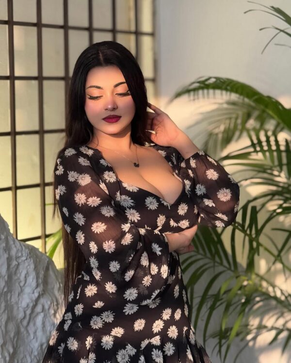 Women's Black Polka Dot Crop Top - White Dots Print - Image 3