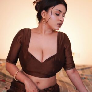 Women's Chocolate Brown Crop Top